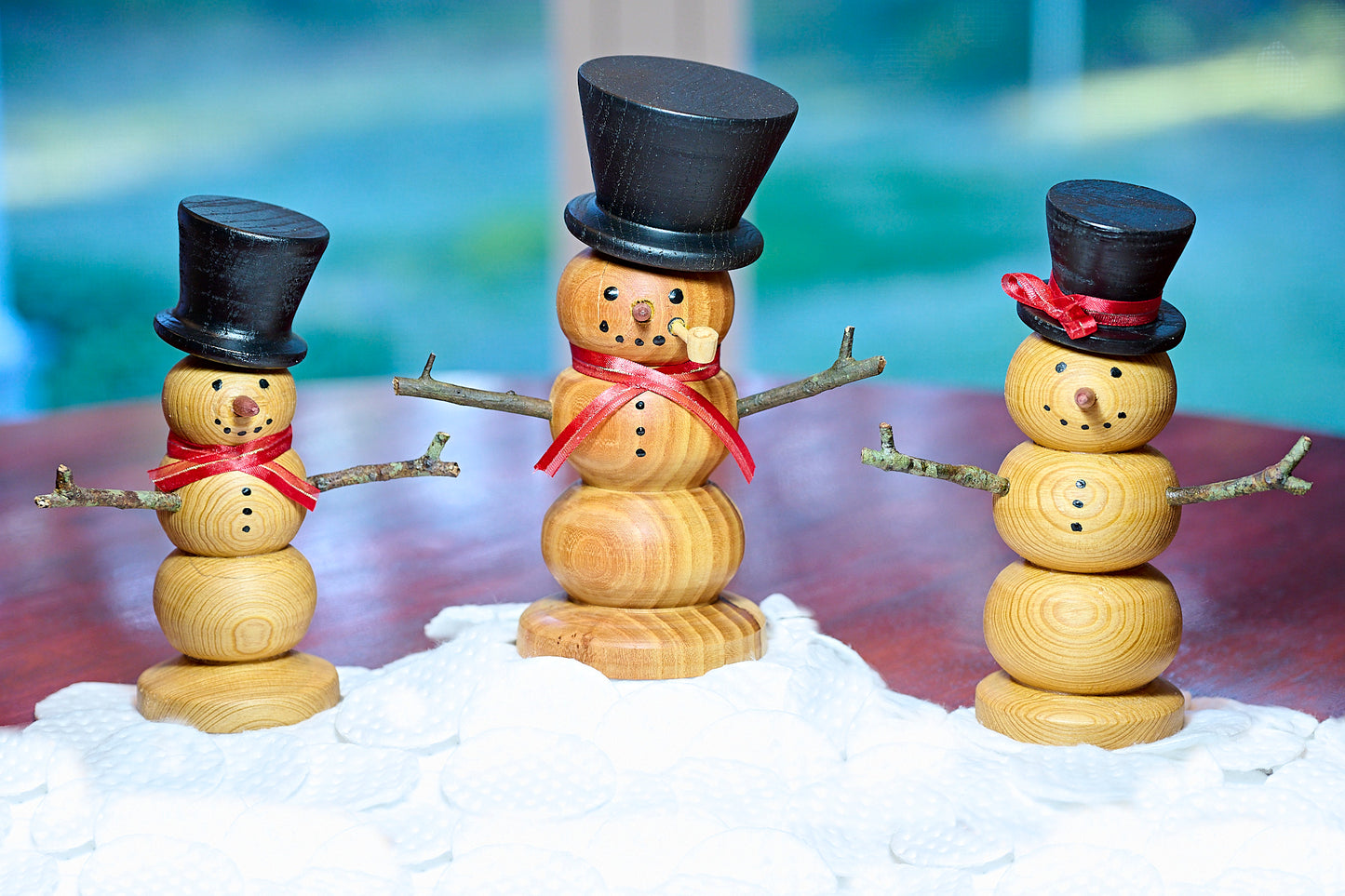 Snowman with Family (#108)