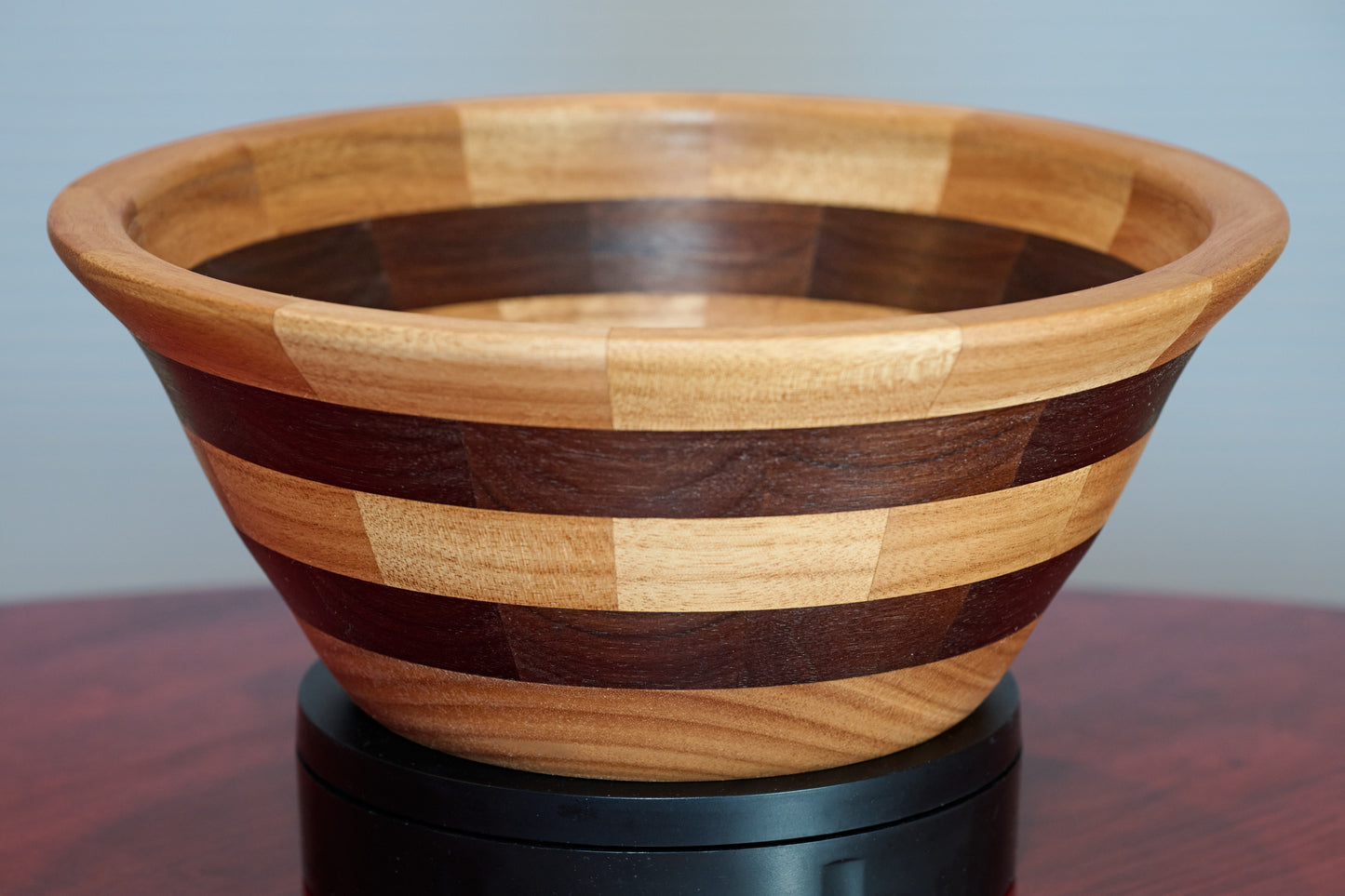 Morado and Spanish Cedar Wood Bowl (#126)