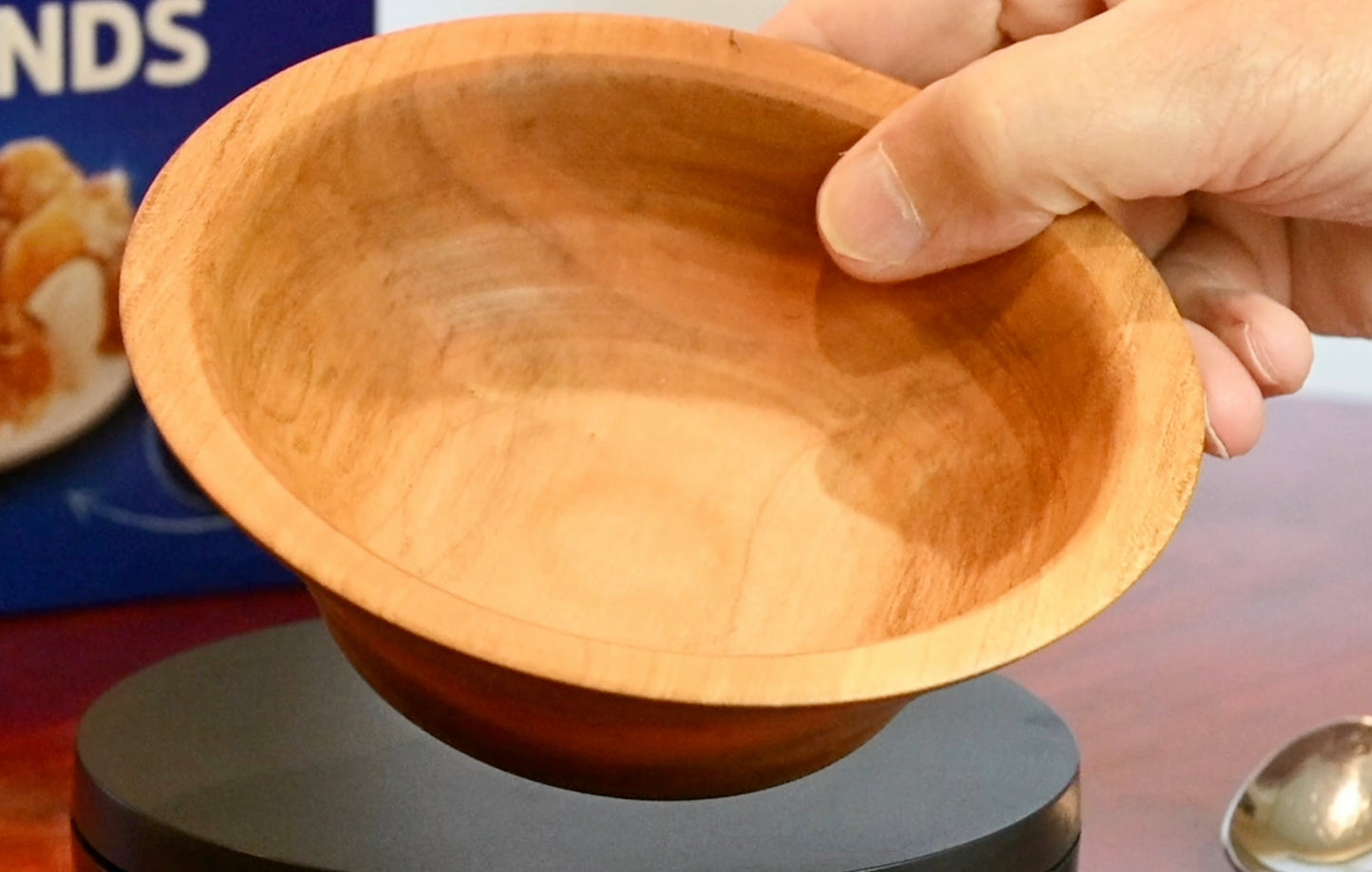 Wood Cereal Bowl (#103)