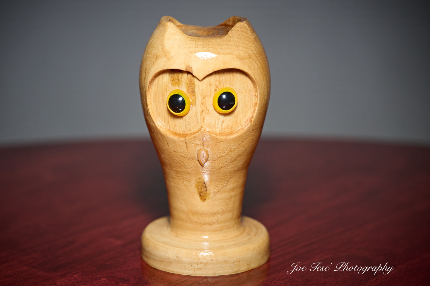 Owl made from a log (#105)