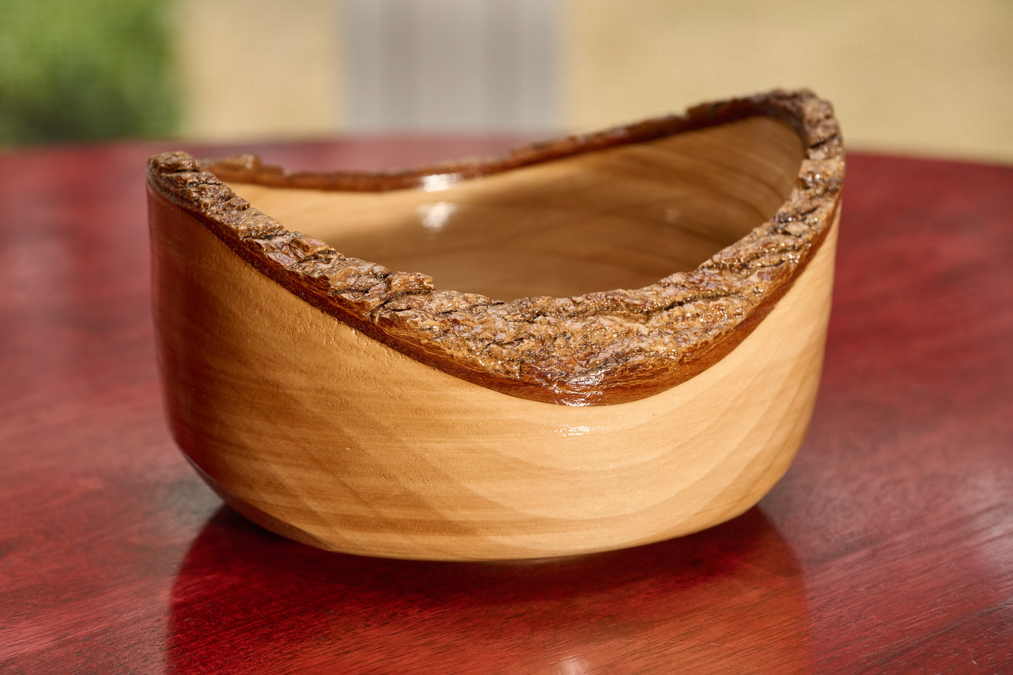 Natural Edge Pine Bowl (#106)