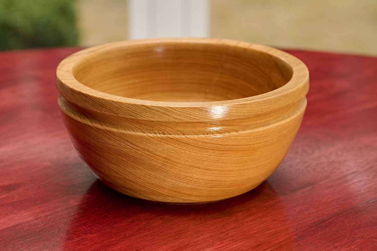 Handcrafted Wood Bowl (#115)