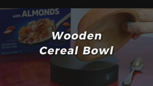 Wood Cereal Bowl (#103)